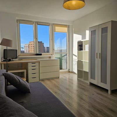 Rent of a furnished 2-room apartment, Śródmieście, Gdańsk, Poland